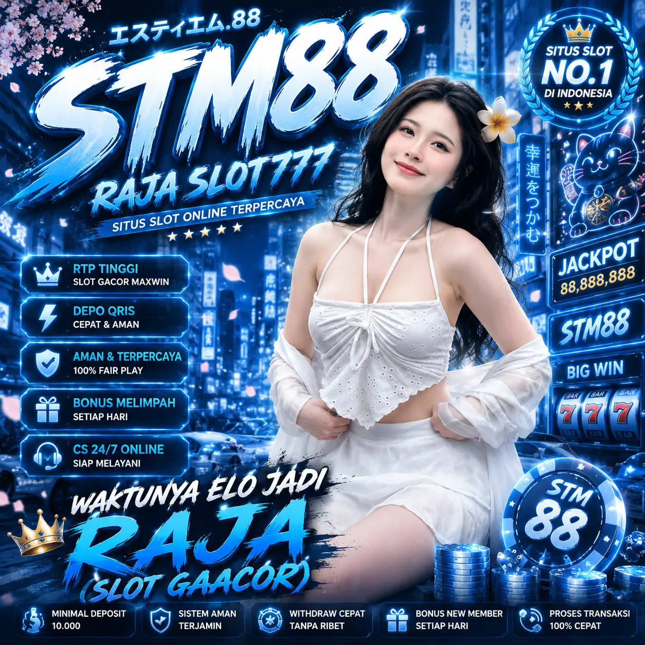 STM88 - Link Alternatif Situs Raja Slot777 Gacor Hari Ini Depo 5K Minimal Deposit 5000